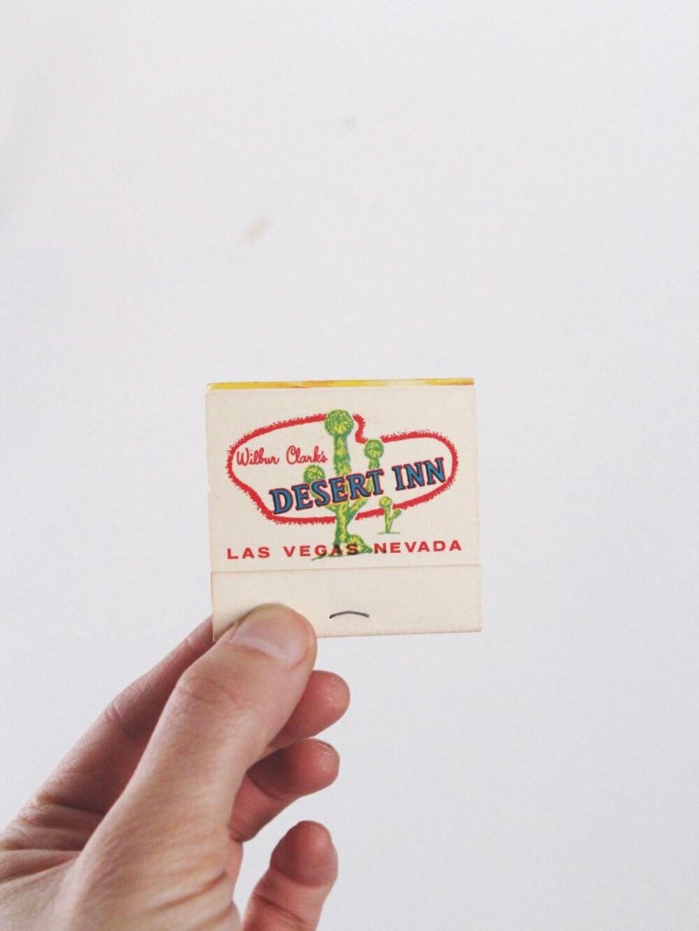 Vintage Matchbook Desert Inn Las Vegas Retro Western Ephemera Midcentury